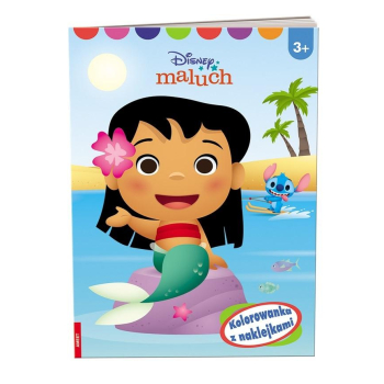 Disney Maluch. Kolorowanka z naklejkami